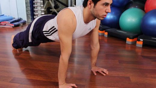 Erkeklerde Baldır Eritme Hareketleri